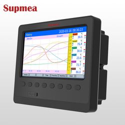 Color Screen Temperature Paperless Recorder 16 Channel Paperless Recorder Standard Current Input Recorder