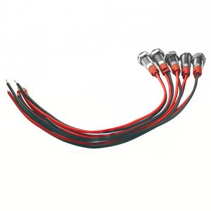 16mm Metal LED Indicator Light IP67 Compatible with 3V/6V/12V/24V/110V/220V Wpl16-K/N/P-S-D Durable and Versatile