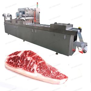 Dried Dates Ice Lolly Thermoforming Film Fish Seafood Vacuum Sealer Beaf Ham Sausage Meat Packing Machine for Rice