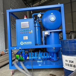 Automatic Turbine Oil Purifier System, Power Plant Oil Cleaning Equipment, Continuous Online Regeneration Unit