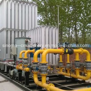 LNG Tank Filling Station Equipment Cryogenic Lcng Gas Station Pump LNG Regasification Intergrated Skid