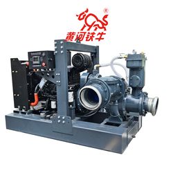 High Pressure Diesel Engine Mine Drainage Water Pump Self-Priming Vacuum Pump