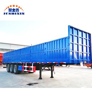 Customizable High Sideboard Cargo Semi Trailer for Trucks
