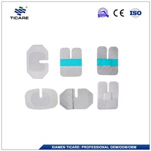 Sterile Non Woven PU Disposable IV Cannula Dressing 6X8cm