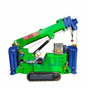 Hydraulic Crawler Crane 8 Ton Spider Crane with Diesel Engine for Construction