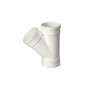 PVC Pipe Fittings DIN Standard Y-Tee