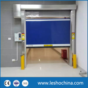 Loop Vehicle Detector PVC Fabric High Speed Fast Rapid Roller Shutter Door