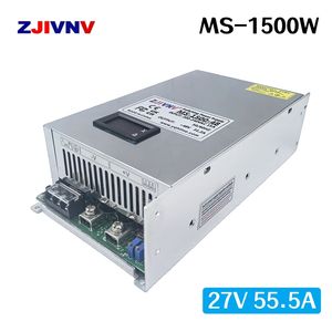 Switching Power Supply 1500W High-Power Adjustable with Digital Display 27V 55.5A Constant Voltage and Current Full Range Adjustable