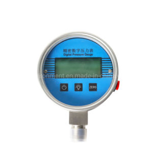 Electric Contact Digital Pressure Gauge Oil Gas Differential Pressure Meter