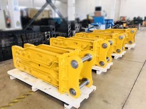 China Hot Sale Huida Factory HD1400A Construction Equipment Small Rock Breaker Hydraulic Hammer for 18-26 Tons Excavator