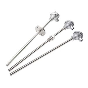 Stainless Steel Probe High Temperature Sensor K Type Thermocouple Thermometer