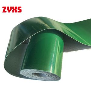 Industrial White Green Light-Duty PVC Conveyor Belt with High Performance
