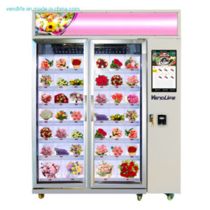 Fully Automatic Making Fairy Floss Cotton Candy Flower Vending Marshmallows Vendlife Vending Machine on Shopping Mall