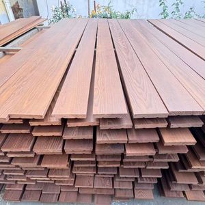 Hot-Sale Garden Porch Balcony Outdoor Thermo Ash Wood Timber Exterior Decking