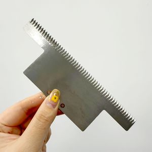 High Quality Stainless Steel Straight Saw Serrated Toothed Blade for Packaging Machine Zigzag Cutting Knife for Food Cutting