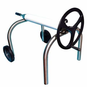 Outdoor Pool Accessories High Quality Swimming Pool Solar Cover Reel Roller with Wheel