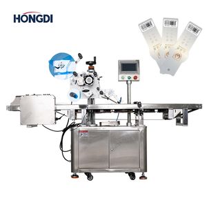 High-Speed Automatic Sticker Labeling Machine for Paper Bags and Cardboard Boxes with Integrated Paging Conveyor