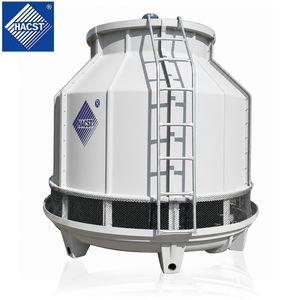10-300rt FRP Low Noise Round Type Industrial Open Water Cooling Tower for HVAC and Chiller System