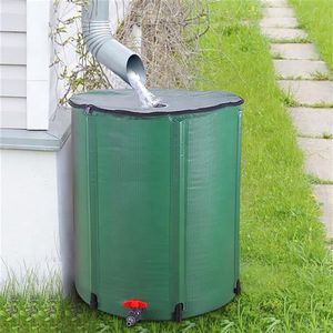 Leak Proof Outdoor Collapsible PVC Rain Barrel for Car Washing and Cleaning