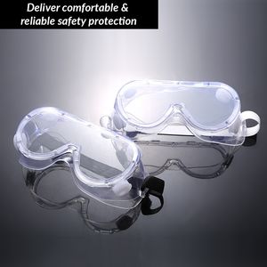 Adjustable Elastic Strap Dust Splash Resistant Industrial Protective Goggles
