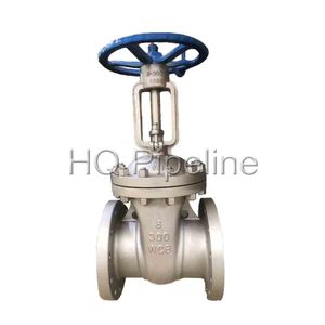 ANSI 300 Stainless Steel CF8m Carbon Steel Casting Flanged Gate Valve