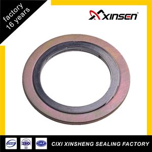 SS316 Winding Graphite Filler Carbon Steel Ring Spiral Wound Gasket