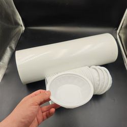 White PP/EVOH/PP High Barrier Rice Noodles Packaging Bowl PP Container