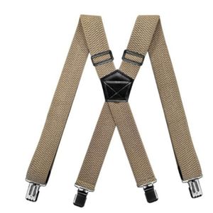 Elastic Dark Grey Y Shape Male Suspenders for Men Women Adult Adjustable