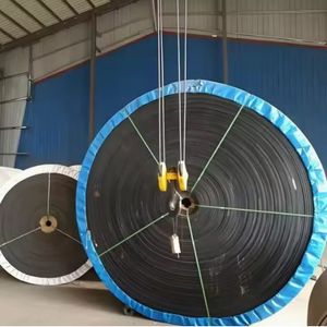 High-Performance Heavy-Duty PVC Rubber Solid Woven Conveyor Belt for Industrial Applications