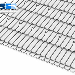 Metal Wire Mesh Belt Flex Rod Network Wire Conveyor Belt for Food Industry