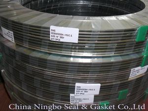 Gralock Spiral Wound Gasket with 304ss, 316ss, CS, Graphite