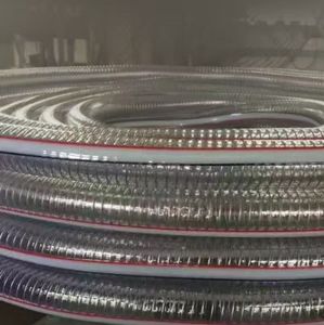 PVC Spiral Steel Wire Hose for Efficient Agricultural Suction Applications