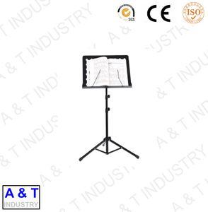 AT Hot Sale Floor Adjustable Metal Music Book Stand