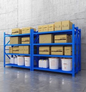Industrial Grade Shelves Suitable for Multiple Venues