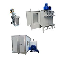 Big Batch Manual Powder Coating Machine of Powder Coating System
