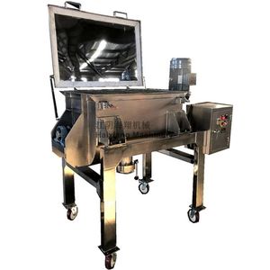CE Certification Horizontal Mixing Machine Stainless Steel Ribbon Mixer Powder Liquid Blending Machine