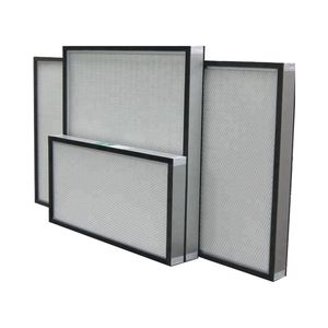 High Efficiency Industrial H13 HEPA Filter Panel Air Purifier Without Clapboard