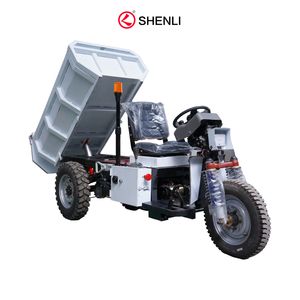1500kg Heavy Duty Mining Electric Dumper Tricycle with 4kw AC Motor