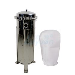 1 5 20 100 250 500 Micron Water Filter Bag Liquid Bag Filter Housing for Paint Filtration