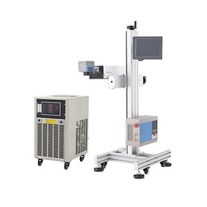 Factory Price Flying UV Laser Marking Machine Laser Engraving Coding Machine Production Line Laser Date Coder for Food Packaging