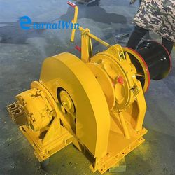 Customizing 10mm to 100mm Boat Single Gypsies Chain Hydraulic / Electric Anchor Windlass for Ship