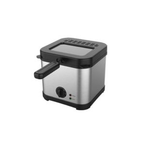 2.5L Stainless Steel Deep Fryer with Basket Nonstick Coating Tank