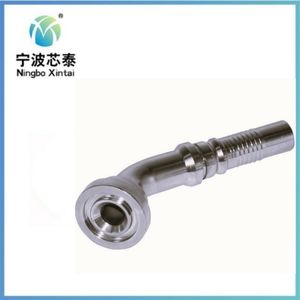 45° SAE 6000 Psi Hydraulic Flange Fitting