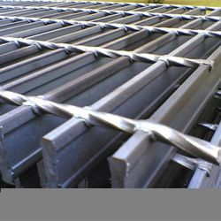 Smooth Steel Bar Grating Galvanized for Ship and Train Station