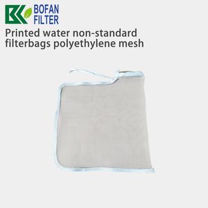 Bofan Printed Water Non-Standard Polyethylene Nylon Mesh Filter Bags for Liquid Filter