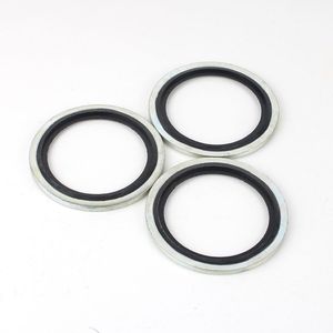 High Pressure Standard 316 Stainless Steel EPDM Rubber Bonded Washer Sealing Compound Gaskets
