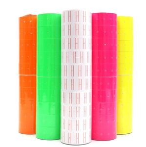 China Supplier Customized Color Waterproof Price Tag Self Adhesive Sticker Single Row Price Guns