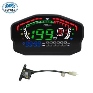 Motorcycle Body Parts Speedometer Motorcycle LED Digital LCD Meter Customization Meter Assy