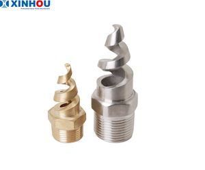 Stainless Steel Brass Dust Cleaning Spray Corrosion Resistance Water Spray Spiral Nozzle