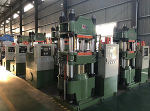 Four Column Brake Pads Metal Hydraulic Vulcanizing Press Machine